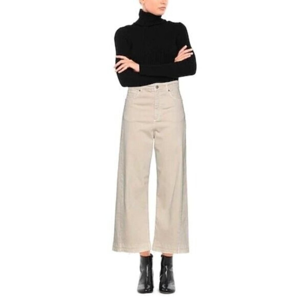 🛍  Munthe Wide Leg Crop Jeans